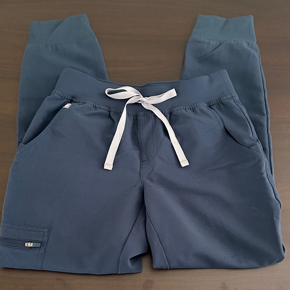 Figs Zamora Navy Jogger Pants